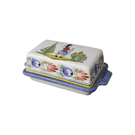 Beurrier Porcelaine avec Couvercle