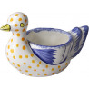 COQUETIER CANARD 11CM "FLEURI ROYAL"