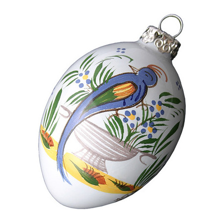 BOULE DE NOEL 8CM "JARDIN D'ETE"