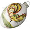 BOULE DE NOEL 8CM "COQ"