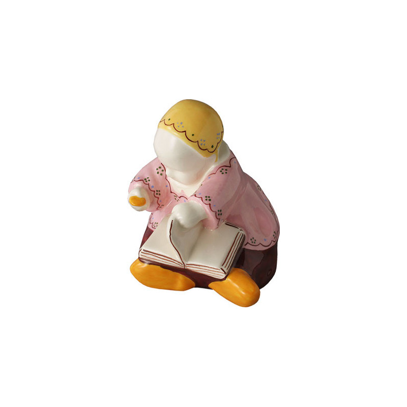 BEBE AU LIVRE 12CM "SAVIGNY" ROSE BORDEAUX