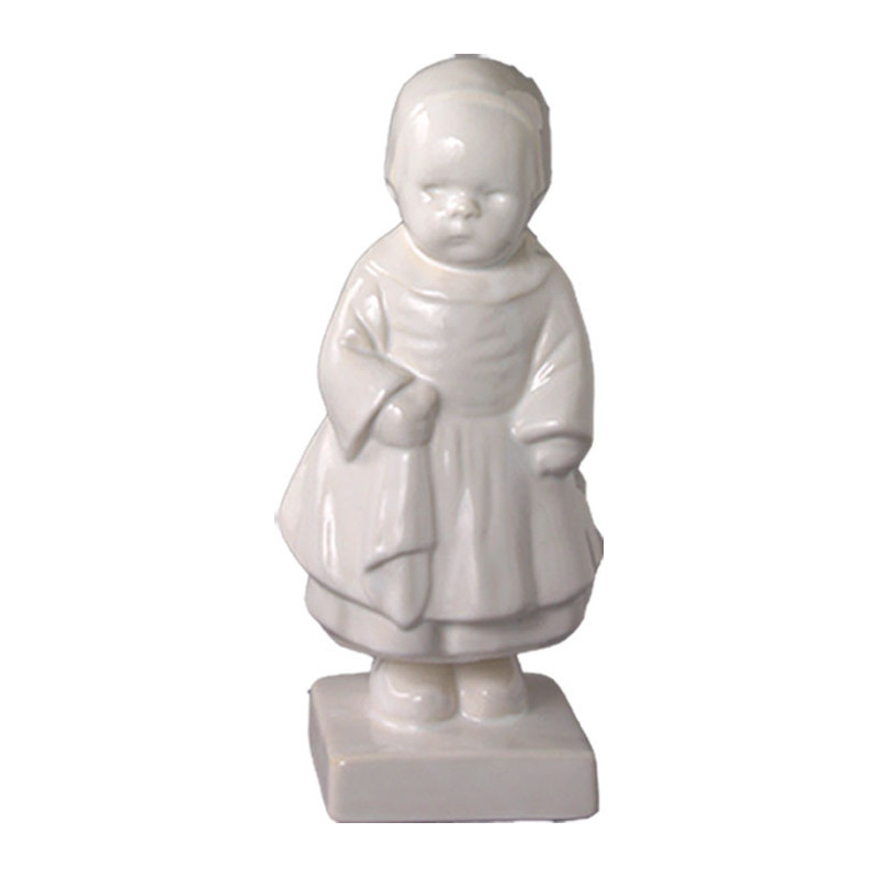 BEBE AU MOUCHOIR 22CM "SAVIGNY" BLANC