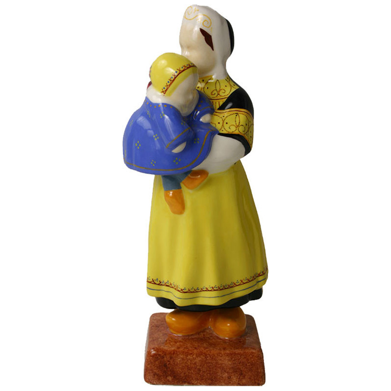 ENFANT PORTANT BEBE 28CM "SAVIGNY" DECORE