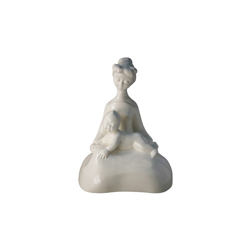 LA MATERNITE 37CM "BEL DELECOURT" TRANSPARENT NUMEROTE