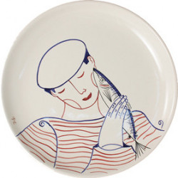 ASSIETTE PLATE 17CM "LE...