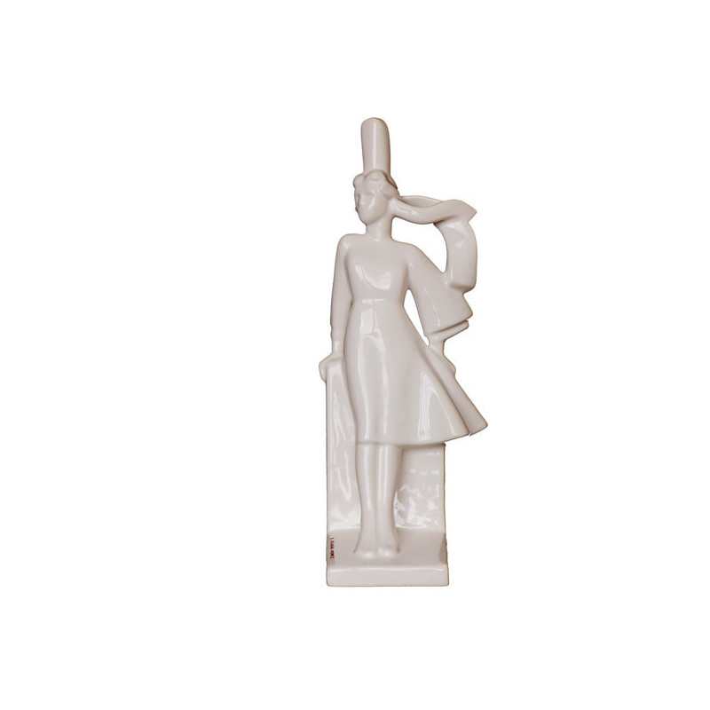 LA JEUNE BIGOUDENE 36CM "MICHEAU VERNEZ" BLANC
