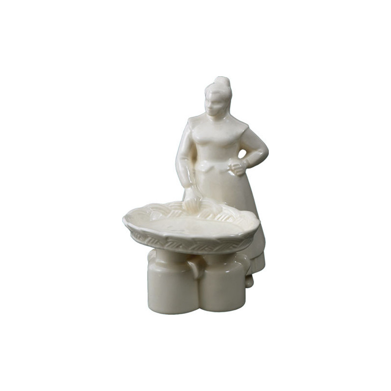 FEMME AU PANIER 17CM "BOUVIER" TRANSPARENT