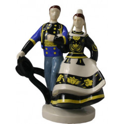 2 DANSEURS DE QUIMPER 26CM...