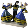 3 DANSEURS DE PONT-AVEN 34CM "MICHEAU VERNEZ"