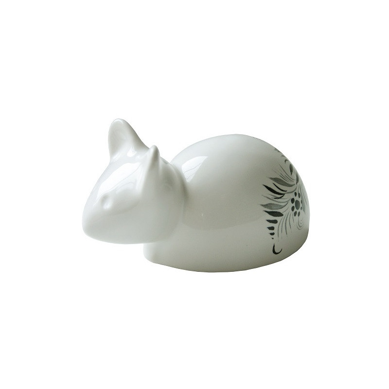 SOURIS DENTS DE LAIT 10CM "GWENN HA DU"