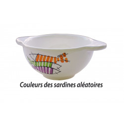 BOL A OREILLES 13CM "SAVOUREUSES..." + INSCRIPTION