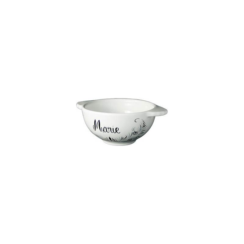 BOL A OREILLES 13CM "GWENN HA DU" +  INSCRIPTION