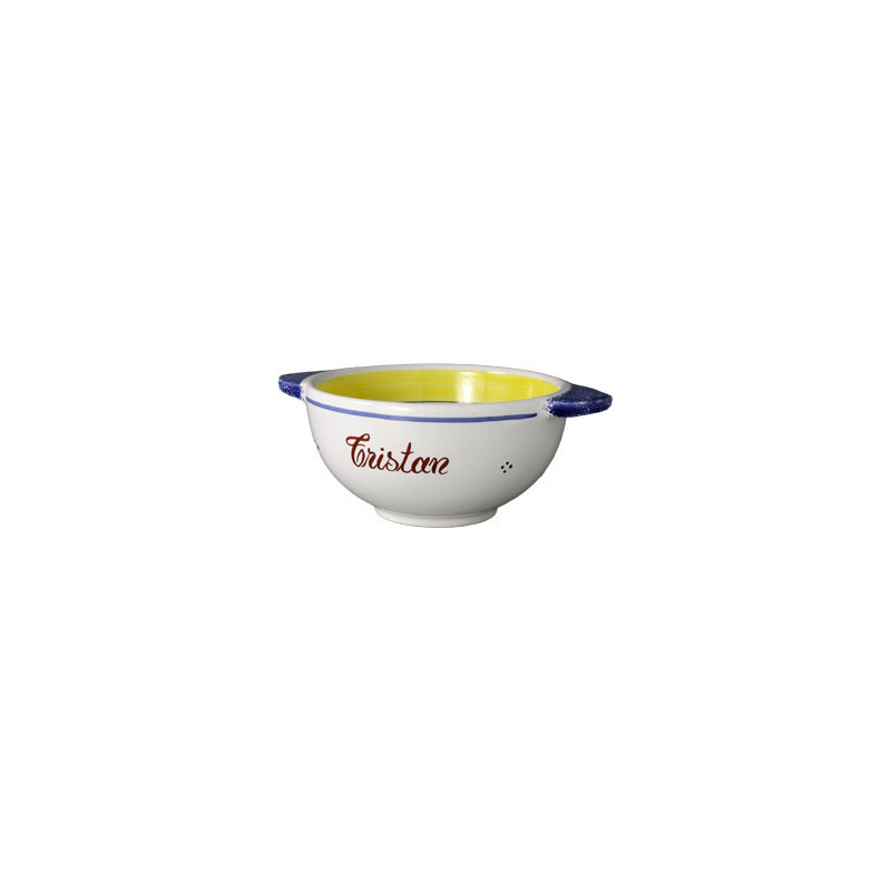 BOL A OREILLES 13CM "HENRIOT" HOMME + INSCRIPTION