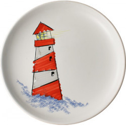 ASSIETTE PLATE 17CM "PHARE...