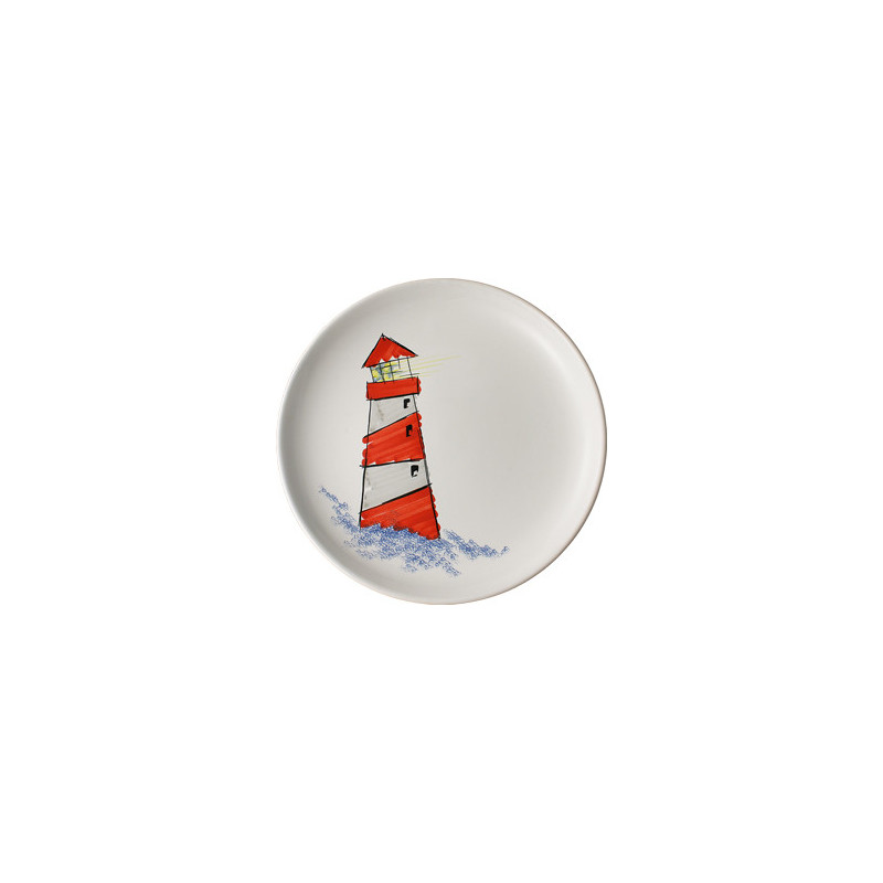 ASSIETTE PLATE 17CM "PHARE ANDOL"