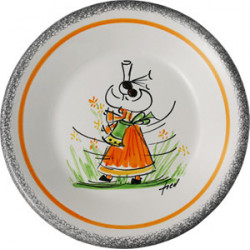 ASSIETTE DINETTE 12CM "FRED...