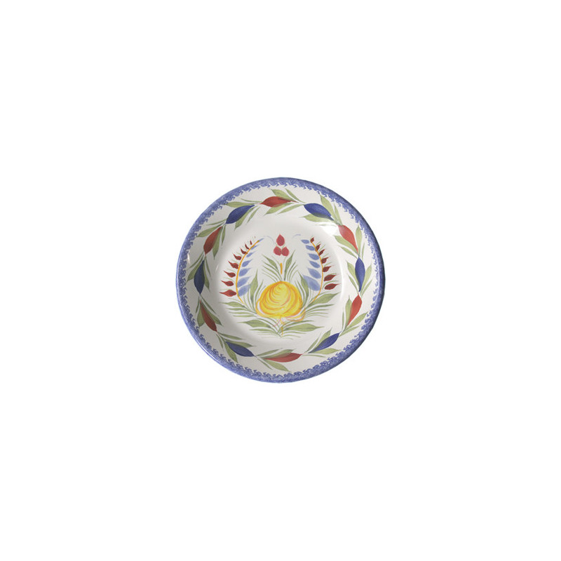 ASSIETTE DINETTE 12CM "FLEURI ROYAL"