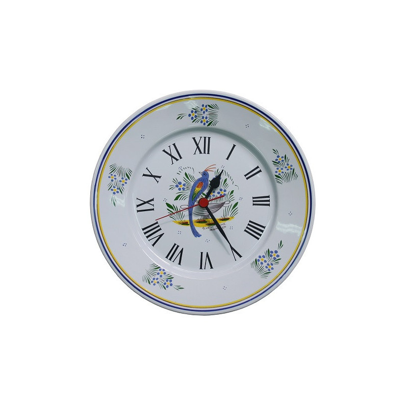 ASSIETTE PENDULE 25CM "JARDIN D'ETE"