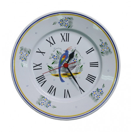 ASSIETTE PENDULE 25CM "JARDIN D'ETE"