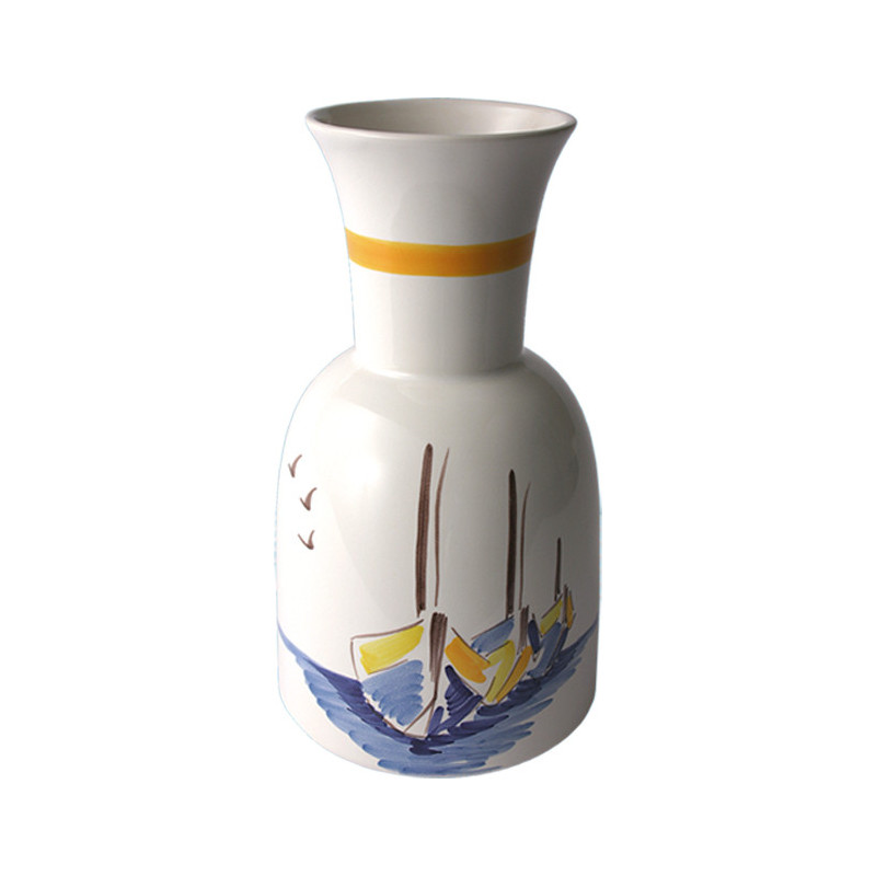 VASE HEMERA 24CM "ESCALE"