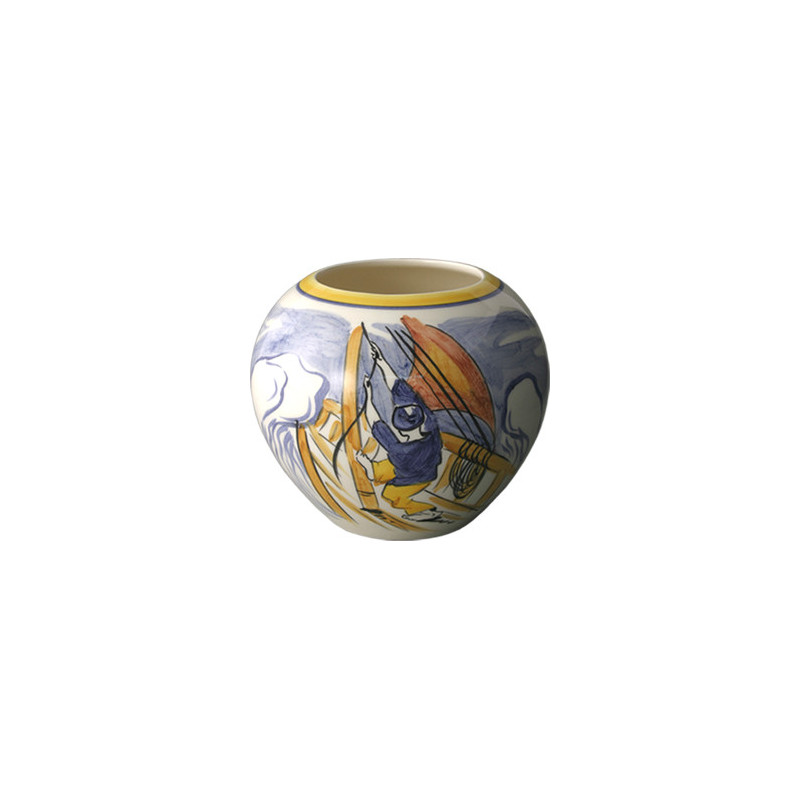 VASE BOULE 13CM "AVEL VOR" HOMME