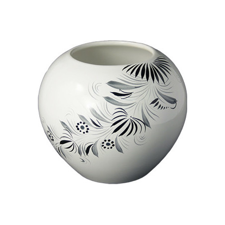 VASE BOULE 13CM "GWENN HA DU"