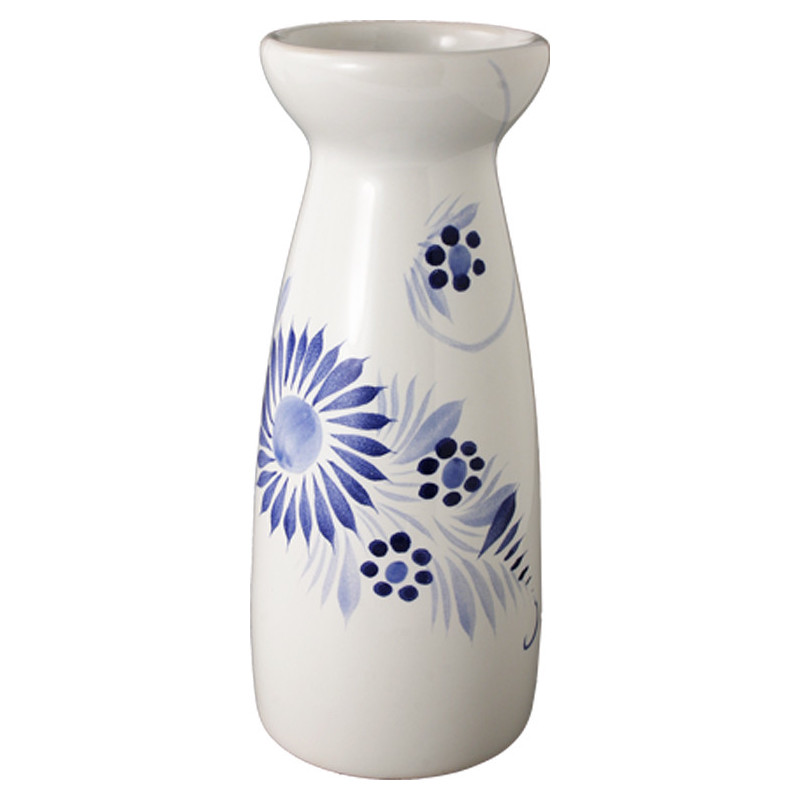 VASE SOLIFLORE 17CM "CAMAIEU BLEU"