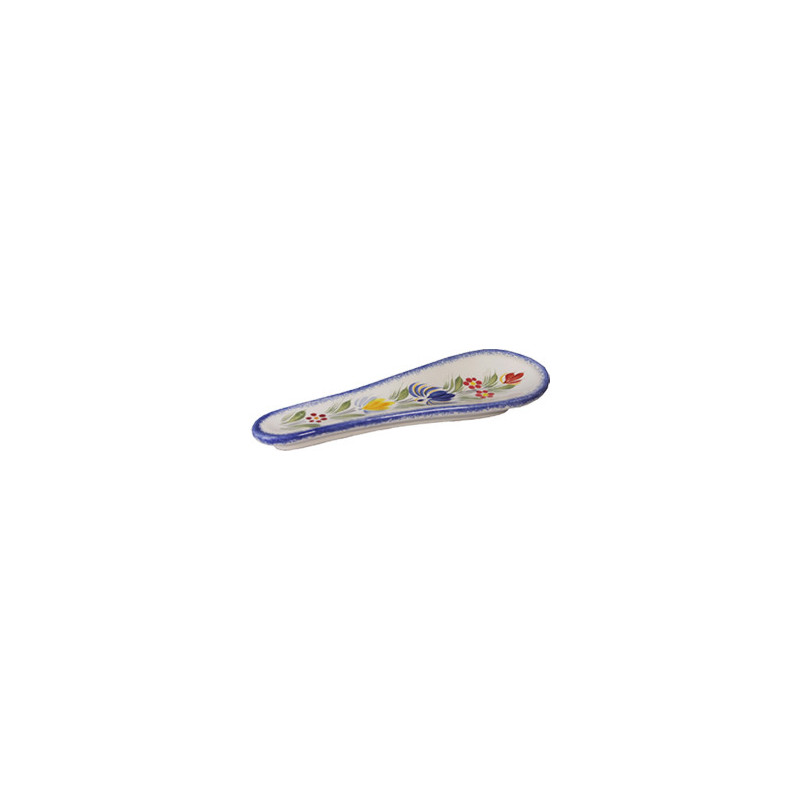 REPOSE CUILLERE 23CM "FLEURI ROYAL"