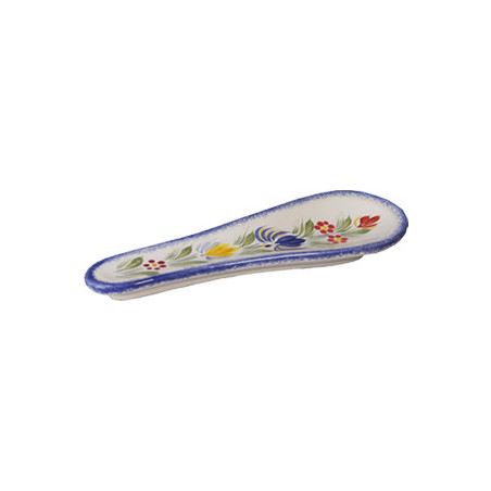 REPOSE CUILLERE 23CM "FLEURI ROYAL"