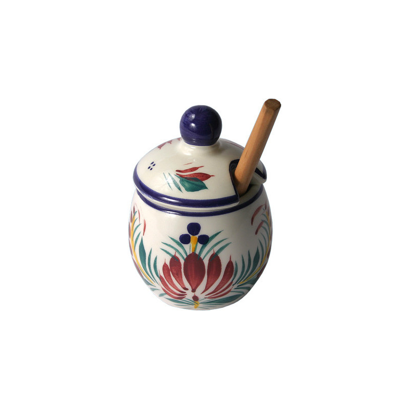 MOUTARDIER 9CM "FLEURI"