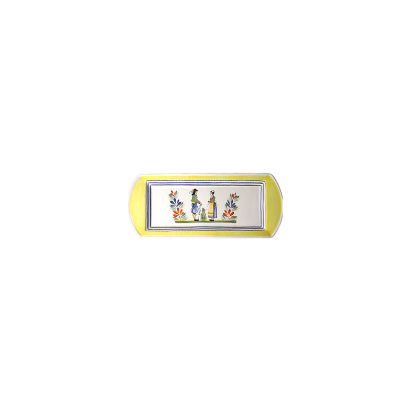 PLAT A CAKE 37CM "HENRIOT" COUPLE