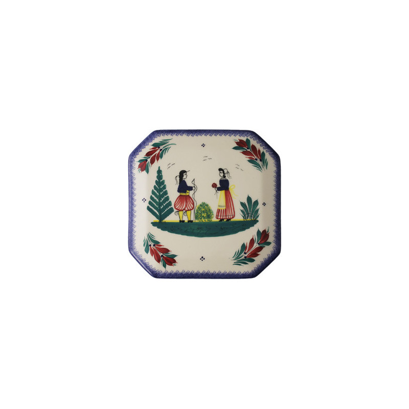 DESSOUS DE PLAT 22CM "CAMPAGNE" COUPLE
