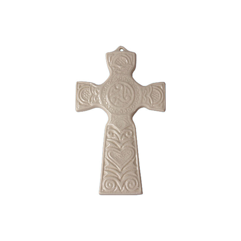 CROIX BRETONNE 18CM "CRAQUELE"
