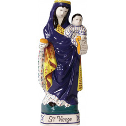 VIERGE 34CM "LE GALL" DECOREE