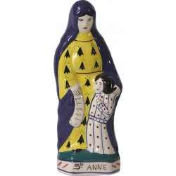 SAINTE ANNE 16CM ROBE JAUNE