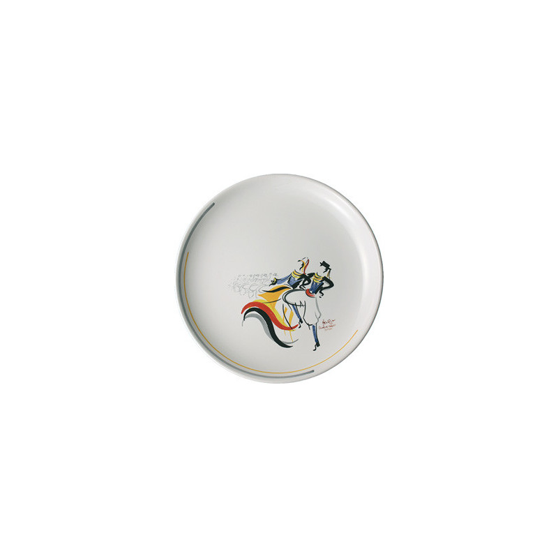 ASSIETTE DECORATIVE 23CM "CELTIGRAPHIE"
