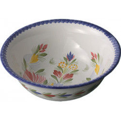 SALADIER 25CM "FLEURI ROYAL"
