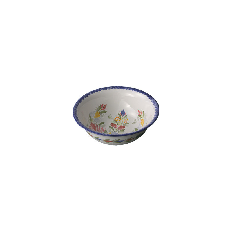 SALADIER 25CM "FLEURI ROYAL"