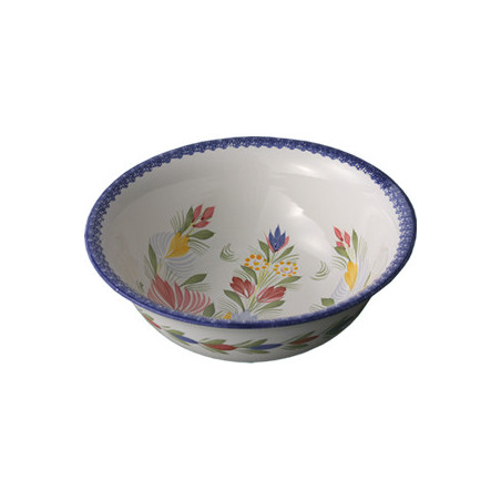 SALADIER 25CM "FLEURI ROYAL"
