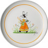 ASSIETTE PLATE 17CM "FRED QUELLEC" FEMME