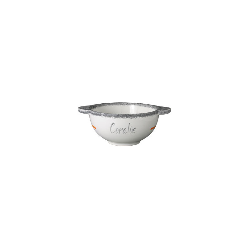 BOL A OREILLES (ENFANT) 10CM "FRED QUELLEC" FEMME+INSCRIPTION