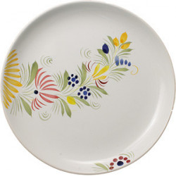 ASSIETTE PLATE 23CM "FLORAL"