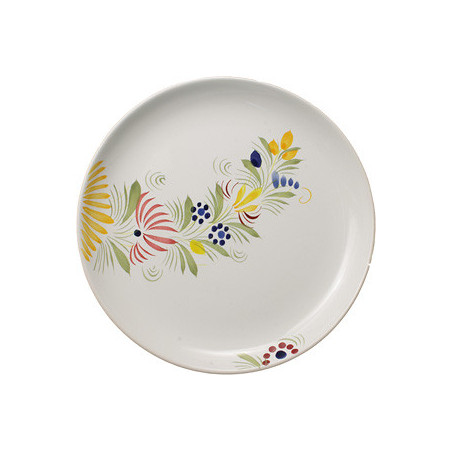 ASSIETTE PLATE 23CM "FLORAL"
