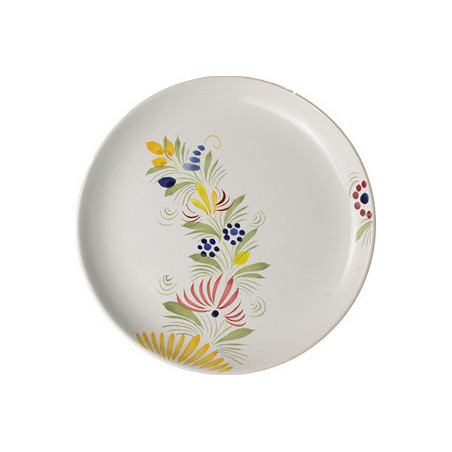 ASSIETTE PLATE 17CM "FLORAL"