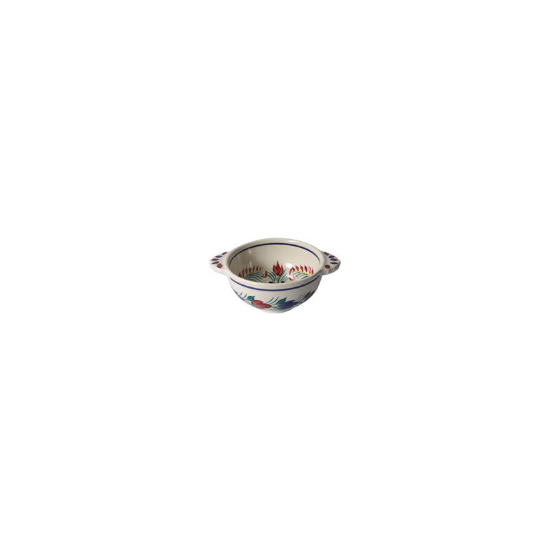 BOL A OREILLES 13CM "FLEURI"