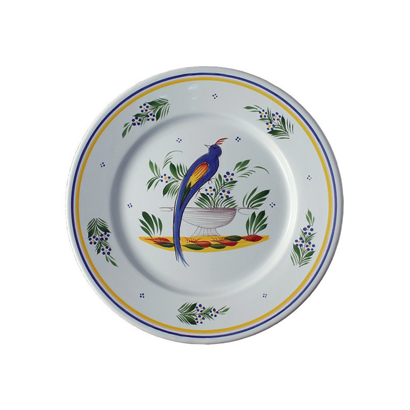 ASSIETTE PLATE 18CM "JARDIN D'ETE"