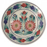 ASSIETTE PLATE 18CM "FLEURI"