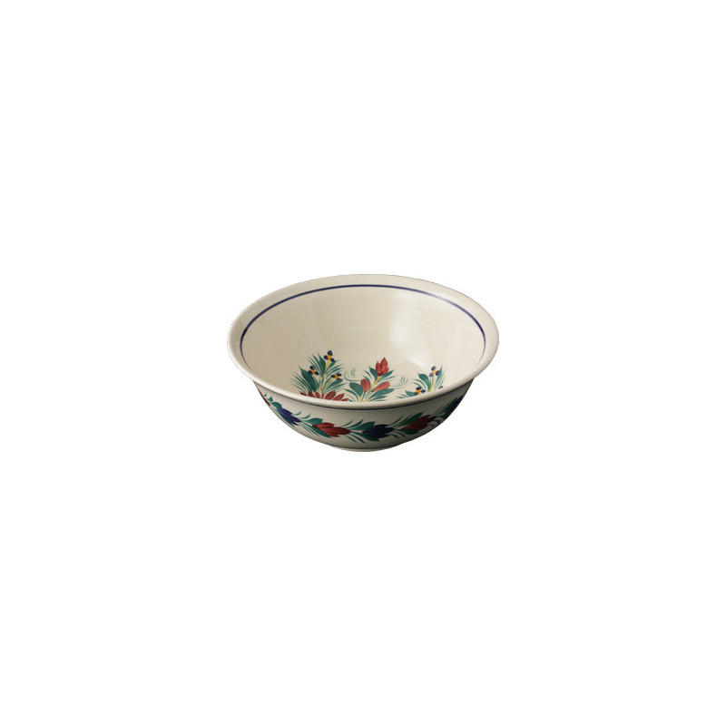 SALADIER 25CM "FLEURI"
