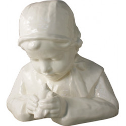 L'ENFANT A L'OISEAU 28X29CM "PORSON" TRANSPARENT