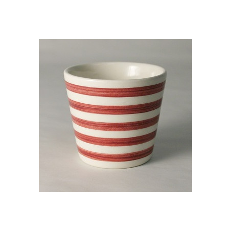 TASSE EXPRESSO 7.5CL "MARINIERE" ROUGE